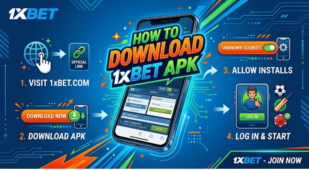 How to Download 1xBet APK