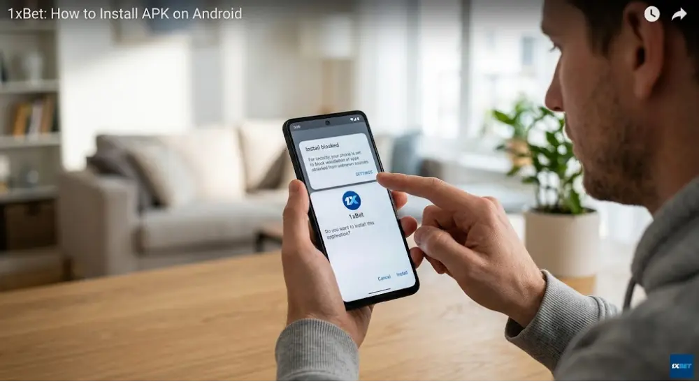 How to Install 1xBet APK on Android