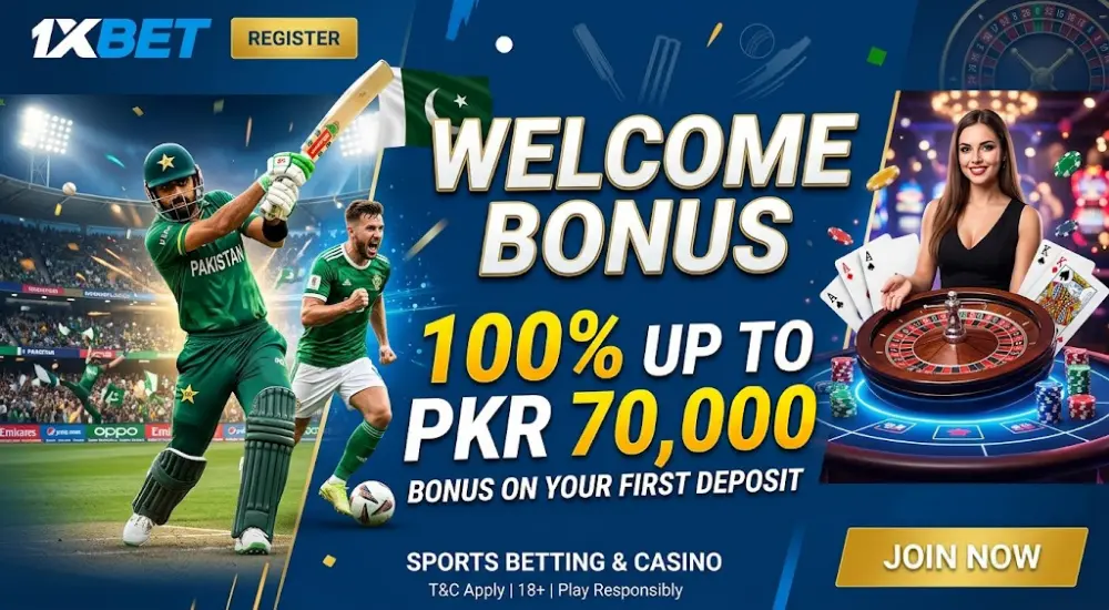 Welcome Bonus in the 1xBet App